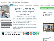 Tablet Screenshot of dryoungurology.com